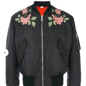 NTW $3500 Gucci Satin Reversible Bomber Jacket 50